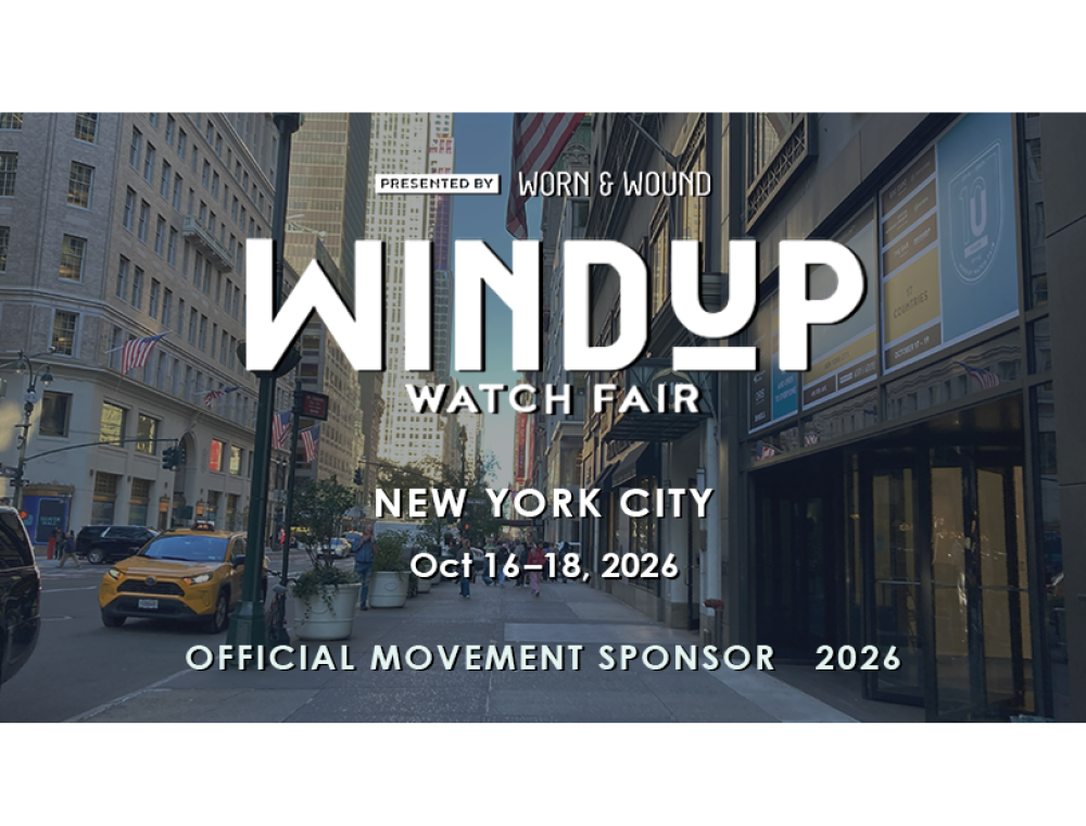 MIYOTA将参加WINDUP钟表展